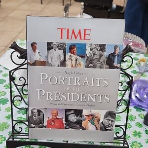 TIME: PORTRAITS OF THE PRESIDENTS HARDCOVER BOOK
